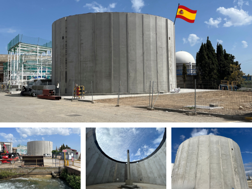 2 cuves de stockage et 1 préfosse - Azayr sur Indre 